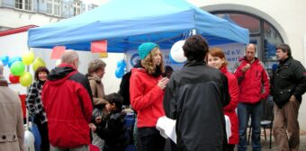 Herbstmarkt für die Menschen in Ostafrika
