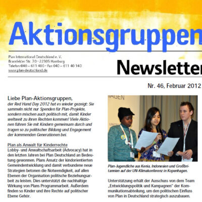 Der neue AG-Newsletter ist da!
