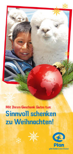 Flyer "Sinnvoll-Schenken zu Weihnachten"