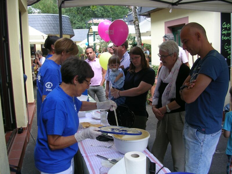 Zwei Waffeleisen und trotzdem Wartezeiten