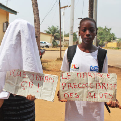 Child marriage is a widespread problem in West Africa with the highest prevalence rate in the world