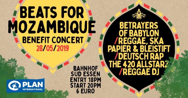 Betrayers of Babylon Benefizkonzert Mozambique Idai 2019 Plan International AG Essen