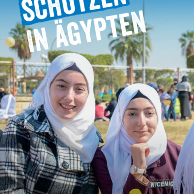 Aegypten Maedchen vor-Beschneidung-schuetzen Flyer Cover