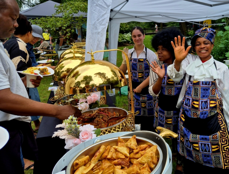 KulturMitmach Markt Bremen. Buffet