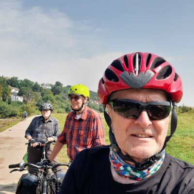 AG Köln: TOUR DE RUHR - Kilometerzähler. Männer mit Rad